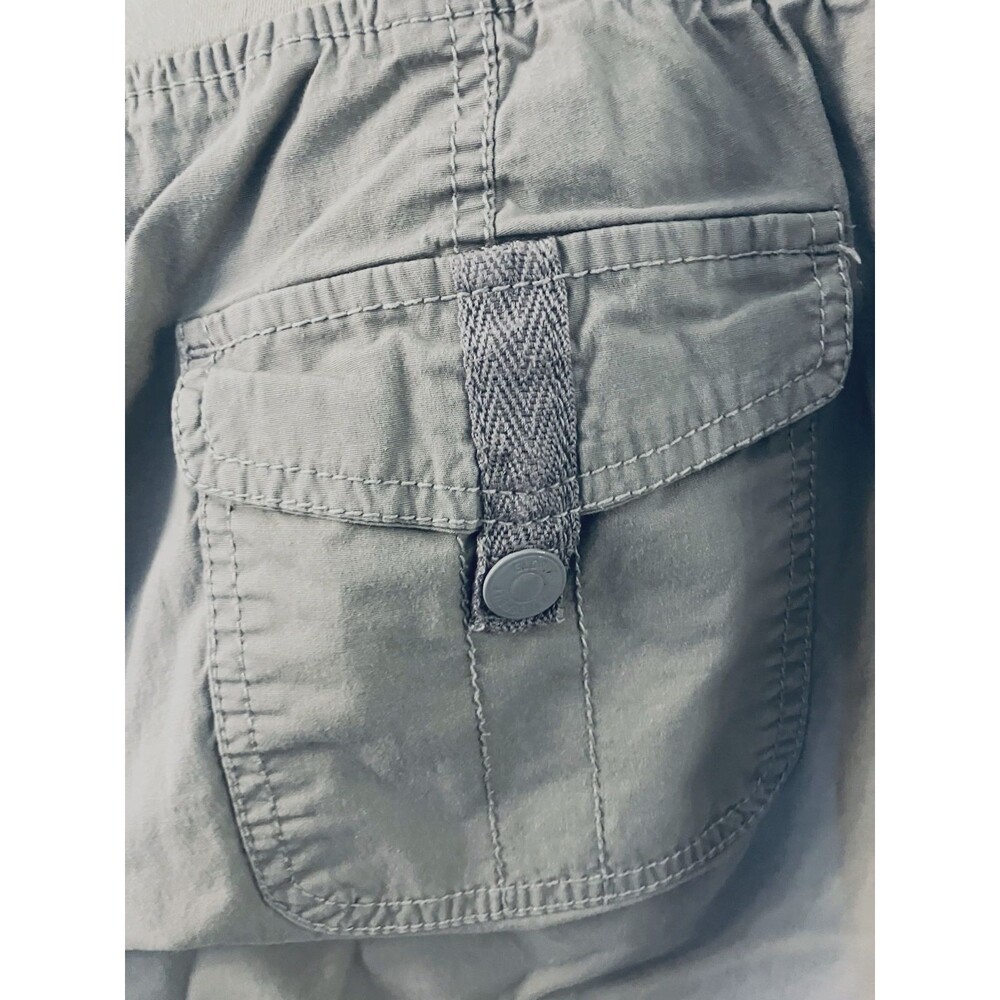 Gloria Vanderbilt Womens Petite Gray Capris Size 12P - Picture 5 of 7